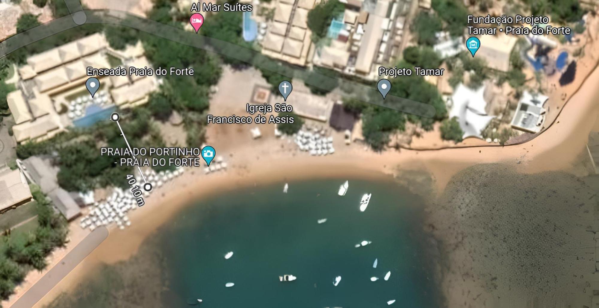 Enseada Praia Do Forte - Vista Mar Praia do Forte Zewnętrze zdjęcie